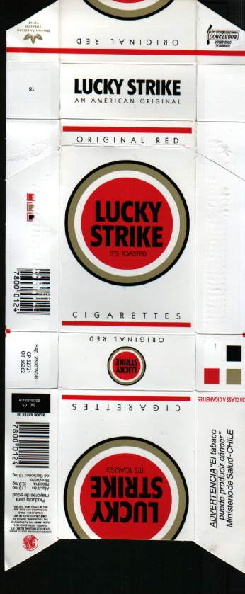 Lucky Strike Original Red hard box cigarettes